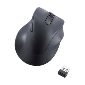 エレコム ELECOM エレコム M-XGM30DBSKBK マウス EX-G 2023年モデル 右手専用 Mサイズ 無線2.4GHz 5ボタン 抗菌仕様 静音設計 ブラック