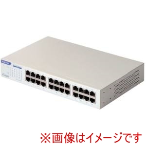 エレコム ELECOM エレコム EHC-G24MN2-HW Giga対応スイッチングHub 24ポート 金属筐体 電源内蔵モデル ホワイト