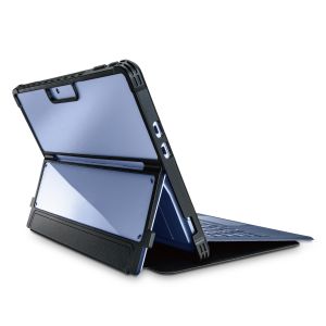 エレコム ELECOM エレコム TB-MSP9HVCKFBK Surface Pro9/ハイブリッドケース/フラップ付/衝撃吸収/スタンド&キーボード対応/ブラック