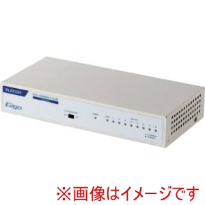 エレコム ELECOM エレコム EHC-G08MN4-HJW Giga対応スイッチングHub 8ポート 金属筐体 磁石付 電源内蔵モデル ホワイト