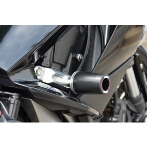 アグラス AGRAS アグラス 342-499-000X Rスライダー フレーム WHT ロゴ入り NINJA1000 17- AGRAS