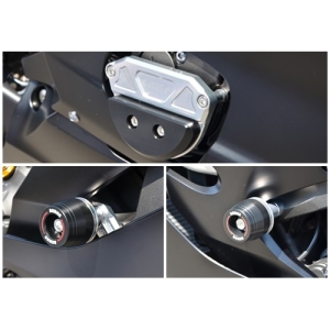 アグラス AGRAS アグラス 342-278-004X R S 3点フレームロゴ有+クランク WHT YZF-R6 17 AGRAS