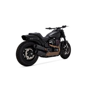 VanceHines VanceHines 1801-1250 Hi-Output ハイアウトプット スリップオン ブラック マフラー FATBOB(FXFB（S)) 18-20