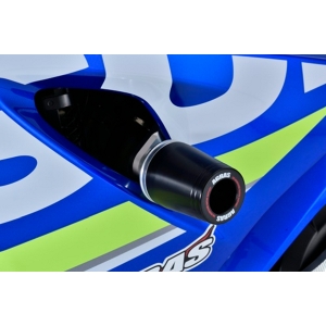 アグラス AGRAS アグラス 342-305-000X Rスライダー フレームタイプ ロゴ WHT GSXR1000/R 17-22 AGRAS