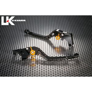 ユーカナヤ U-KANAYA U-KANAYA KA045-011-0501 レバーセット GPタイプ/ロング BK/GN Ninja400 18-24