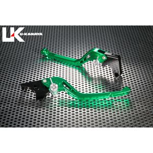 ユーカナヤ U-KANAYA U-KANAYA KA045-011-0507 レバーセット GPタイプ/ロング GN/BK Ninja400 18-24
