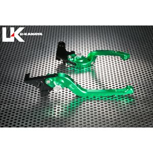 ユーカナヤ U-KANAYA U-KANAYA KA045-011-0707 レバーセット Rタイプ GN/SV Ninja400 18-24