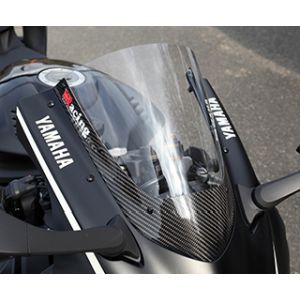 マジカルR マジカルR 001-YZR617-04A1 カーボントリムスクリーン 綾織/スモーク YZF-R6 17/YZF-R7 22