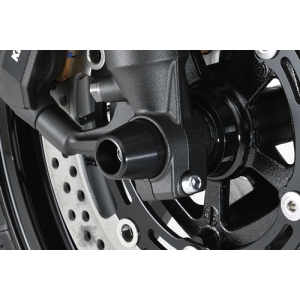 アグラス AGRAS アグラス 343-400-J0B Fアクスルプロテクター コーン ジュラコンBLK Z900RS 18 AGRAS