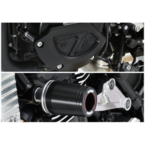 アグラス AGRAS アグラス 342-400-009BX Rスライダー 3点SETφ50 ロゴBLK フレーム/ジェネレターB Z900RS 18 AGRAS