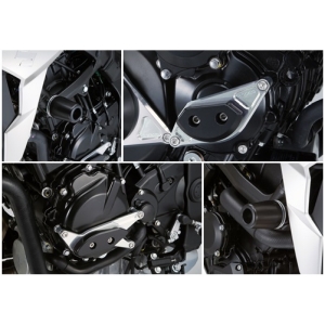 アグラス AGRAS アグラス 342-306-012B R S4点フレームφ50+右+ジェネA黒 GSX-S750 17- AGRAS