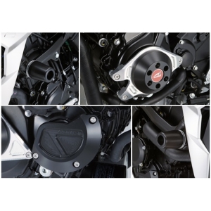 アグラス AGRAS アグラス 342-306-020BX RS4点φ50ロゴ+クランク+ジェネC黒 GSX-S750 17- AGRAS
