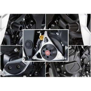 アグラス AGRAS アグラス 342-306-025B フレームφ50 右 ジェネB クラッチ BLK R/S 5点 GSX-S750 17- AGRAS