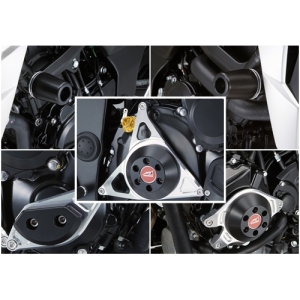 アグラス AGRAS アグラス 342-306-026B フレームφ50 右 ジェネC クラッチ BLK R/S 5点 GSX-S750 17- AGRAS
