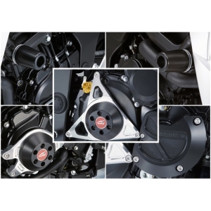 アグラス AGRAS アグラス 342-306-032B フレームφ50 クランク ジェネC クラッチ BLK R/S 5点 GSX-S750 17- AGRAS