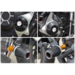 アグラス AGRAS アグラス 342-181-014BX レーシングスライダー 4点SET フレーム φ50ロゴ有+クランクC+ジェネレーターC BLK AGRAS