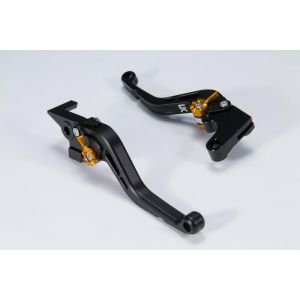 ユーカナヤ U-KANAYA U-KANAYA HO078-042-0211 レバーセット STD/ショート BK/BK (ツヤケシ) モンキー125 18- (JB02/JB03/JB05)