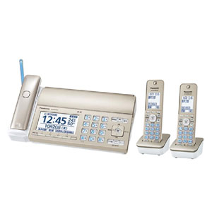 パナソニック Panasonic パナソニック Panasonic KX-PD750DW-N デジタルコードレス普通紙ファクス 子機2台付き シャンパンゴールド