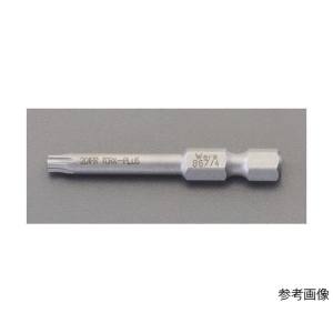 エスコ ESCO エスコ EA611GL-306 TORX-PLUS ビット イジリ止 6IPR×50mm