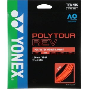 ヨネックス YONEX ヨネックス テニス ポリツアーレブ 130 PTGR130 ブライトオレンジ 160