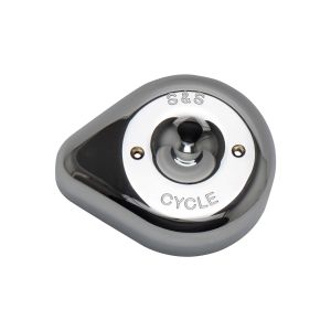 S＆S S＆S 170-0530 ステルス ティアドロップ クローム カバー単体