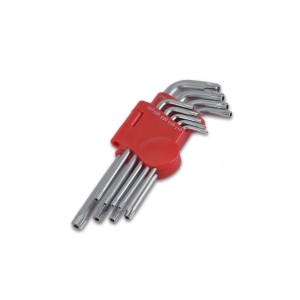 プロト PLOT プロト PGR0026 いじり止め穴付き六角レンチ 13pcs T10-T50 トルクス ヘックスローブ