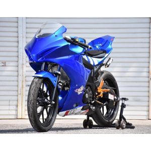 サイタニヤ サイタニヤ ES9GX12FCR-B2 フルカウル(2P)/レース/黒ゲル/バフ済 GSX-R125 18-19