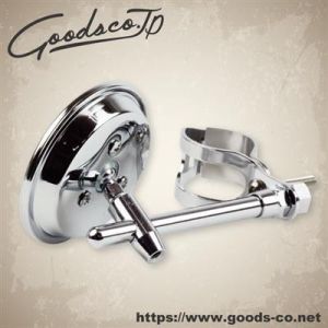 GOODS GOODS G6-00117 フォーククランプミラー クローム 3インチラウンド SR400 99