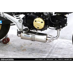 ウイルズウィン WirusWin ウイルズウィン 1712-65-04 ツインテールダウンマフラー GROM 2型 WirusWin