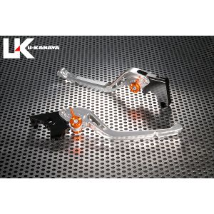 ユーカナヤ U-KANAYA U-KANAYA KA077-086-0503 レバーセット GPタイプ/ロング SV/GN Ninja ZX-25R 20