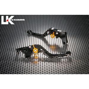 ユーカナヤ U-KANAYA U-KANAYA KA077-086-0601 レバーセット GPタイプ/ショート BK/GN Ninja ZX-25R 20