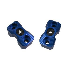 バイカーズ BIKERS バイカーズ K0178-BLU レバーホルダークランプ 2個 ブルー ZX-25R 20-24 ZX-4R 23-24 Ninja650 17-22
