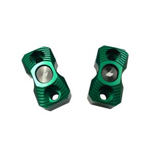 バイカーズ BIKERS バイカーズ K0178-GRN レバーホルダークランプ 2個 グリーン ZX-25R 20-24 ZX-4R 23-24 Ninja650 17-22