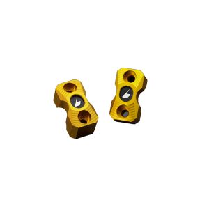 バイカーズ BIKERS バイカーズ K0178-LGD レバーホルダークランプ 2個 ライトゴールド ZX-25R 20-24 ZX-4R 23-24 Ninja650 17-22