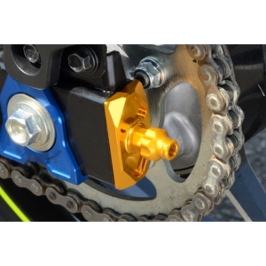アグラス AGRAS アグラス 353-310-001G チェーンアジャスターキャップ GLD ジクサーSF250 AGRAS