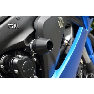 アグラス AGRAS アグラス 342-302-001X Rスライダー フレームφ60 WHTロゴ GSX-S1000/F KATANA 19 AGRAS