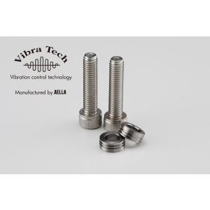 アエラ AELLA アエラ AT-W0011 チタン製ハンドルバーエンド制振カラー 2枚セット(φ13.8X5.5mm厚)
