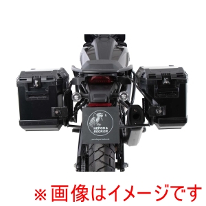 ヘプコアンドベッカー Hepco&Becker ヘプコアンドベッカー 6517600 00 01-01-40 サイドキャリア カットアウトセット サイドケース エクスプローラー ブラック付