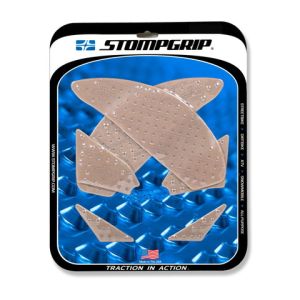 ストンプグリップ STOMPGRIP ストンプグリップ 55-10-0110C トラクションパッドタンクキット クリア VOLCANO GSXS750 15-16/GSR750 12-15