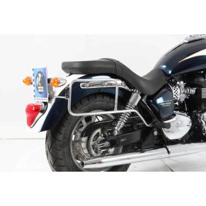 ヘプコアンドベッカー Hepco&Becker ヘプコアンドベッカー 6507537 00 02 サイドキャリア クローム Bonneville Speedmaster 11-17