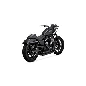 VanceHines VanceHines 1800-2580 ShortShots Staggered PCX ショットスタッガード ブラック マフラー Sportster 14-22