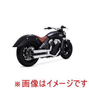 バンスアンドハインズ バンスアンドハインズ 1801-1528 TwinSlash PCX 3in Slip-on ツインスラッシュ 3インチ スリップオン クローム マフラー
