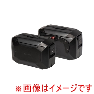 ヘプコアンドベッカー Hepco&Becker ヘプコアンドベッカー 610295 00 01 サイドケース Xコア C-Bowサイドキャリア用 左右セット ブラック