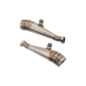 モートーン Motone モートーン MTE173 スリップオンマフラー ODIN GPスタイル Bonneville T100/T120 (16-21)