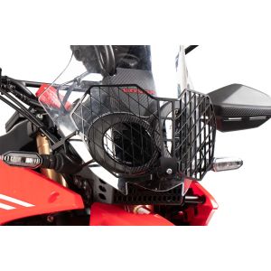 ヘプコアンドベッカー Hepco&Becker ヘプコアンドベッカー 7009535 00 01 ヘッドライトグリル ブラック CRF300Rally/250Rally 21-25