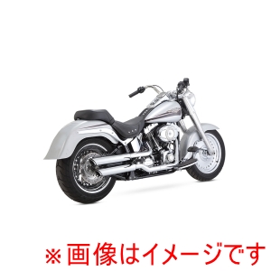 バンスアンドハインズ バンスアンドハインズ 1801-1523 TwinSlash PCX ツインスラッシュ 3インチ スリップオン クローム マフラー ソフテイル 07-17