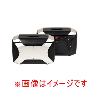 ヘプコアンドベッカー Hepco&Becker ヘプコアンドベッカー 610295 00 00 サイドケース Xコア C-Bowサイドキャリア用 左右セット ブラック シルバー