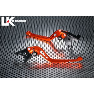 ユーカナヤ U-KANAYA U-KANAYA KT014-074-0508 レバーセット GPタイプ/ロング OR/BK RC125/200/390 -20
