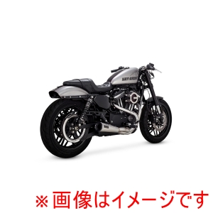 バンスアンドハインズ バンスアンドハインズ 27637 Stainless 2-1 Upsweep ステンレス2-1 アップスウィープ マフラー Sportster 04-13