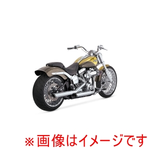 バンスアンドハインズ バンスアンドハインズ 16834 TwinSlash 3in S/O ツインスラッシュ 3インチ スリップオン クローム マフラー